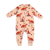 Pamuklu bebek tulumu (organik)